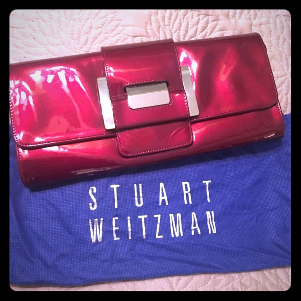 Stunning Stuart Weitzman Clutch